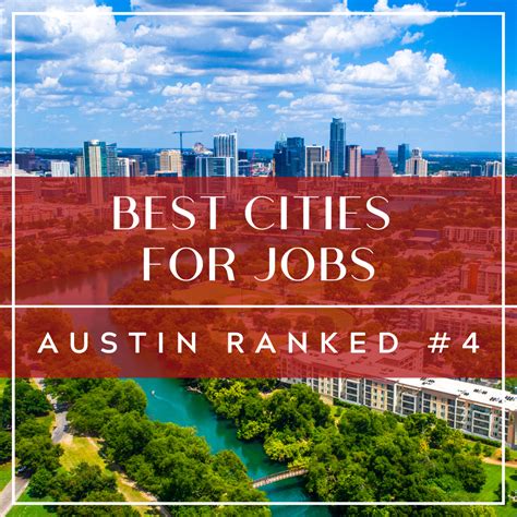 Austin, Texas is the 4th Best City for Jobs