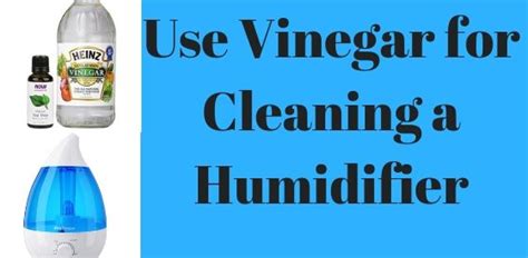 Use Vinegar for Cleaning a Humidifier