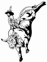 Bull Riding Coloring Page Free Printable Pag  Vrogueco sketch template
