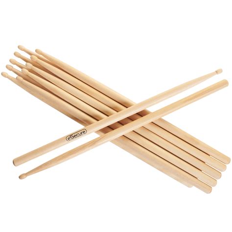 12 Drum Sticks 5A Drumsticks Maple High Quality Wood UK | eBay