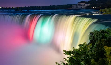 Niagara Falls Light Show - Night Illumination + Schedule