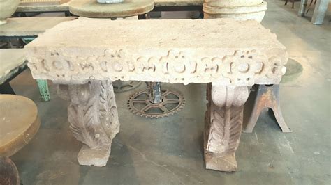 Stone Entry Table – Antiquities Warehouse