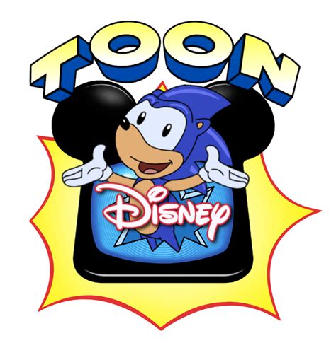 Toon Disney logo (Sonic Variant) by FoxBoxNostalgic101 on DeviantArt