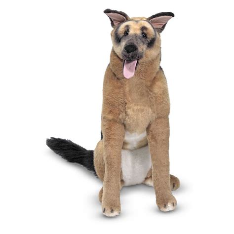 Melissa and Doug German Shepherd Plush Toy - 2114 | Giant stuffed ...