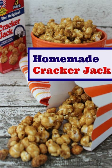 Homemade Cracker Jack Recipe - Saving Dollars & Sense