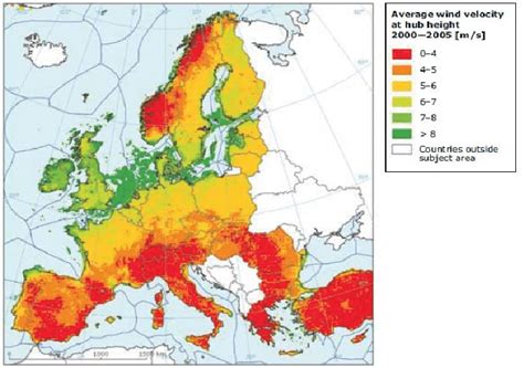 Potential wind field localization in Europe [26] | Download Scientific ...