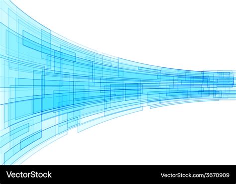 Blue abstract technology Royalty Free Vector Image