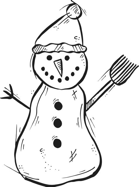 Download Snowman, Snow, Christmas. Royalty-Free Vector Graphic - Pixabay
