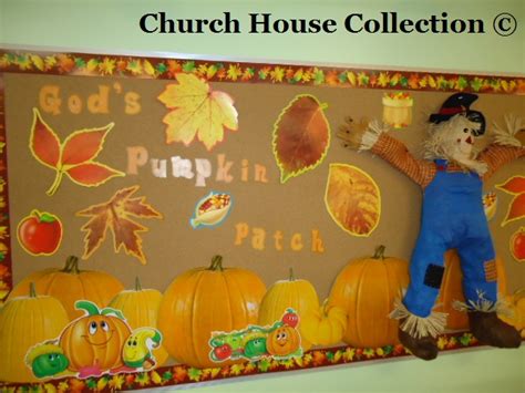 Church House Collection Blog: Fall Scarecrow Bulletin Board Idea