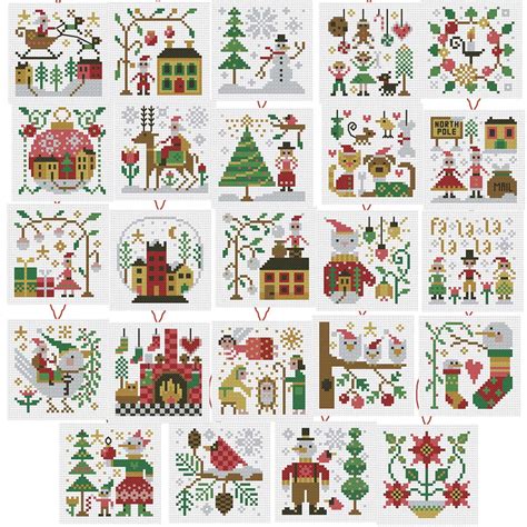 Herrschners® Christmas Mini Ornaments Counted Cross-Stitch Kit - Walmart.com - Walmart.com