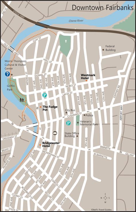 Alaska Maps of cities, towns and highways