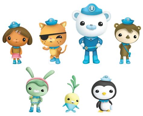 Octonauts Characters Artwork - Etsy India | Octonauts characters ...