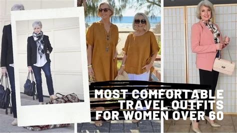 10 Comfortable Travel Outfits For Women Over 60 - YouTube