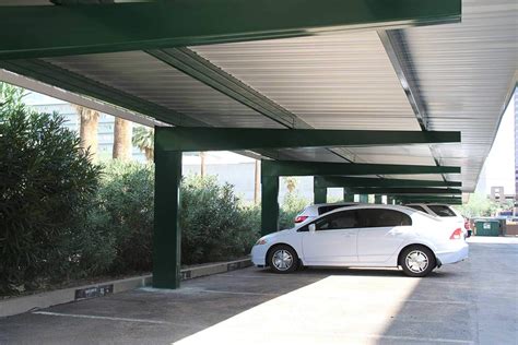 Commercial Carports and Covered Parking Structures