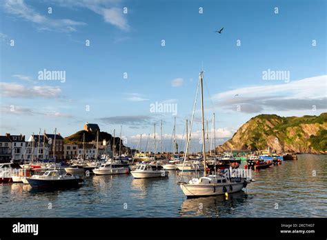 View of Ilfracombe harbour Stock Photo - Alamy