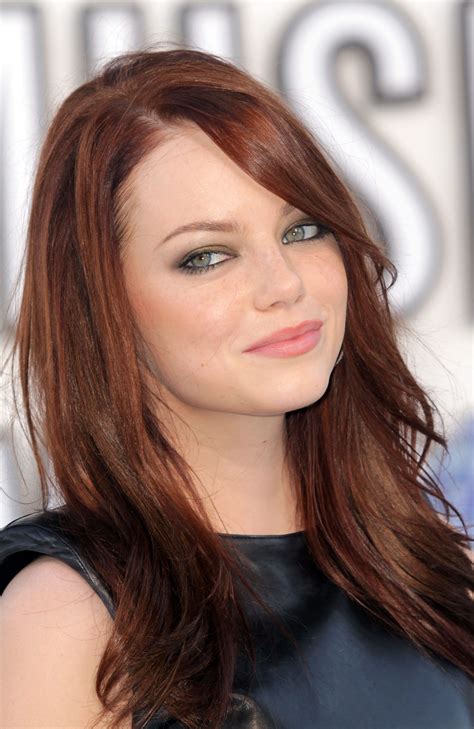 Emma Stone | Emma stone red hair, Emma stone hair, Red hair