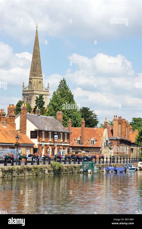 Abingdon thames river view Stock Photo, Royalty Free Image: 25243557 - Alamy