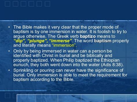 Baptism In Jesus Name