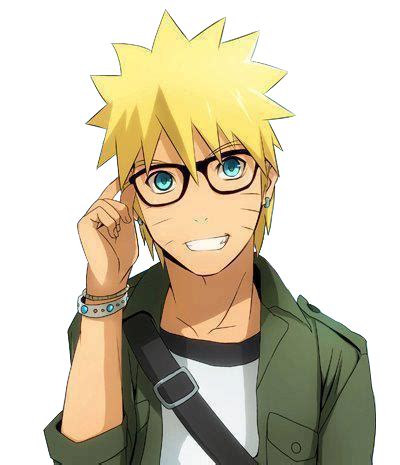 Naruto with glasses Fanart - Render by Shutsujin on DeviantArt