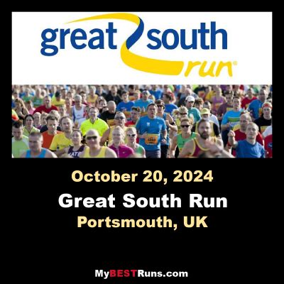 Great South Run - Portsmouth, UK - 10/20/2024 - My BEST Runs - Worlds Best Road Races