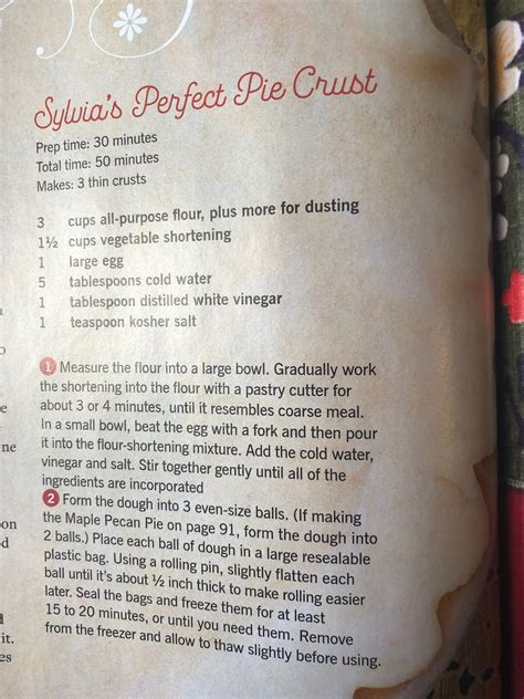 Pioneer Woman Perfect Pie Crust Recipe