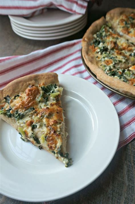 Florentine Pizza: Creamy ricotta, spinach, Italian herbs, and a mixture ...