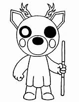 Dessa Piggy Roblox Coloring Page  Free Printable Pages For Kids sketch template