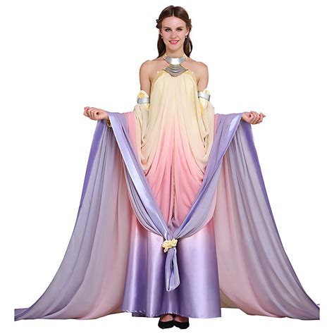 Padme Rainbow Lake Dress Amidala Star Wars Costume – Costume Rebel