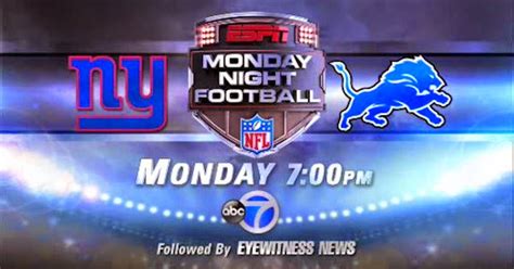 TV SportsNews: Monday Night Football on ABC This Week