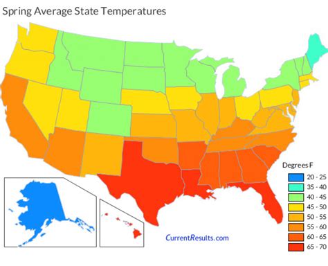 Weather Heat Map United States - Printable Map