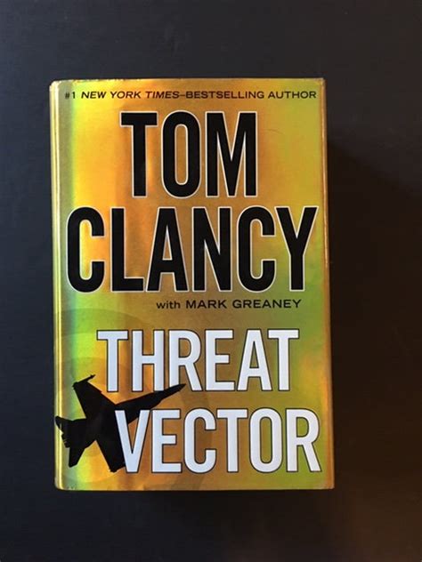 Threat Vector Tom Clancy First Edition Hardback - Etsy