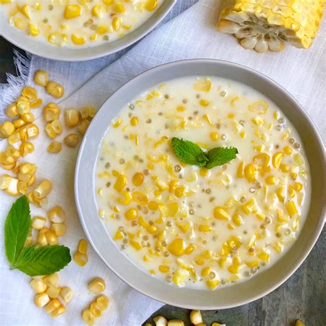 Sweet Corn & Tapioca Pudding — Love in My Belly