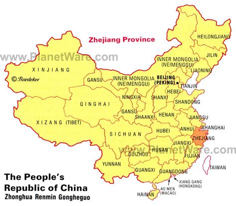 Map of China - Neighbouring Countries | PlanetWare