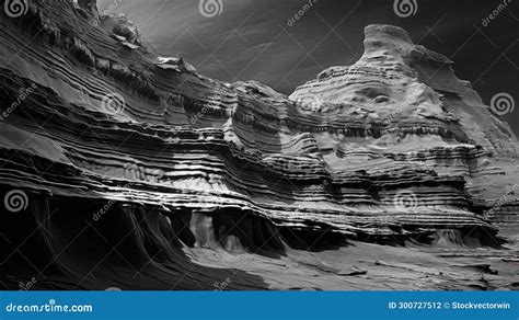 Topography Dissected Plateau Landscape Stock Photo - Image of badlands ...