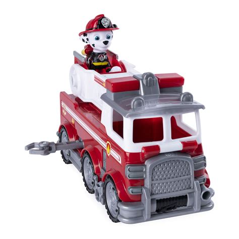 Buy Paw Patrol Ultimate Rescue, Marshall’s Ultimate Rescue Fire Truck with Moving Ladder & Flip ...