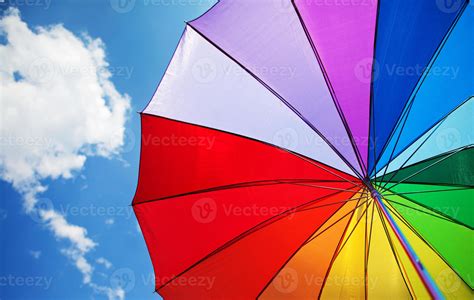 Rainbow umbrella 1354958 Stock Photo at Vecteezy