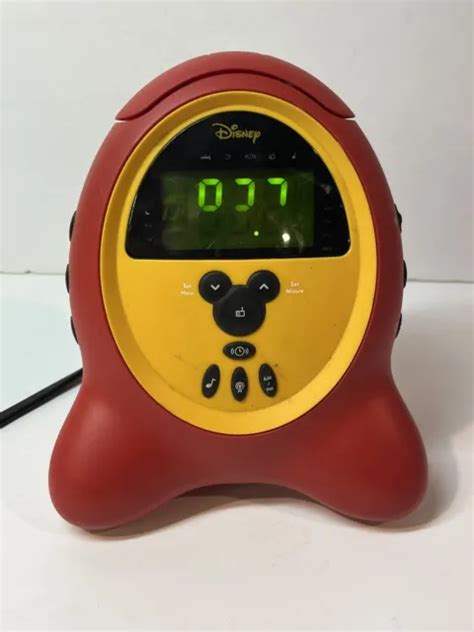 DISNEY MICKEY MOUSE Model DCR5000-C AM/FM Digital Clock Radio with Alarm. $21.99 - PicClick