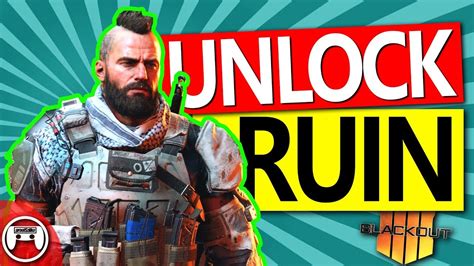 Blackout Characters Unlock - How to Unlock Ruin in Blackout - YouTube