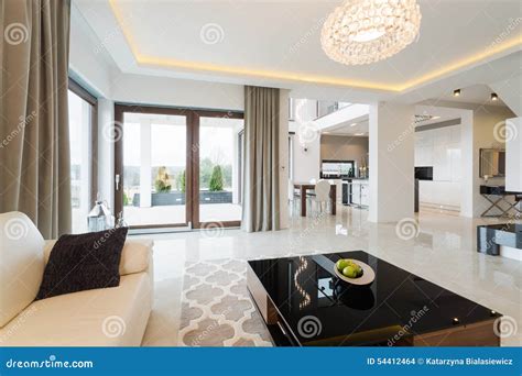 Modern decor of lounge stock photo. Image of date, interior - 54412464