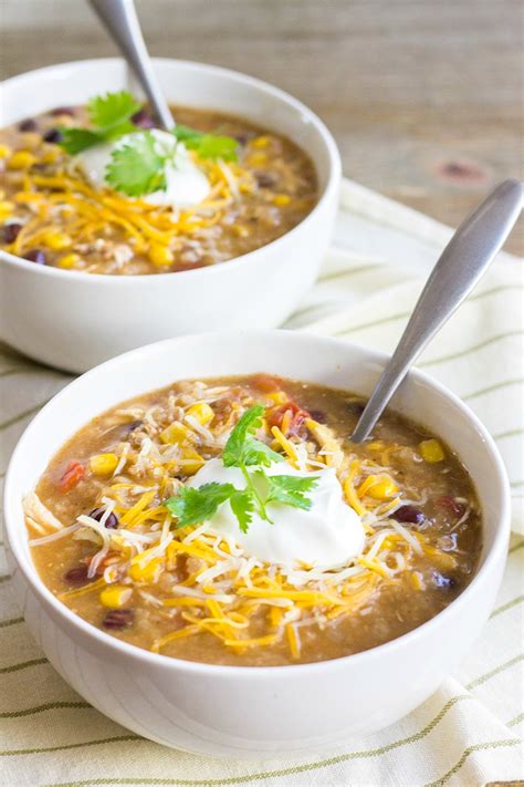 Instant Pot Mexican Chicken and Rice Soup with Video • Bread Booze Bacon