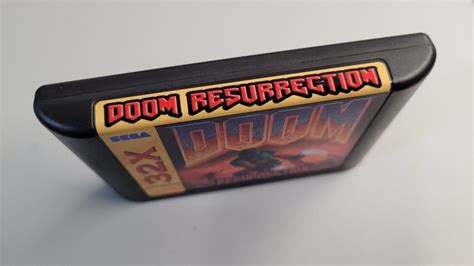 New & Improved Doom for Sega 32x doom Resurrection V 2.2b Case and Artwork - Etsy