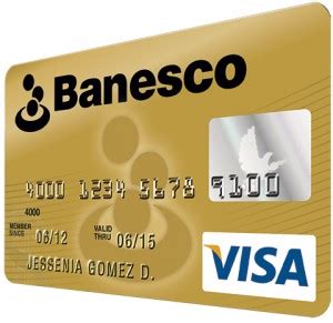 Tarjeta De Credito Prepagada Banco Banesco - prestamos vivienda ...