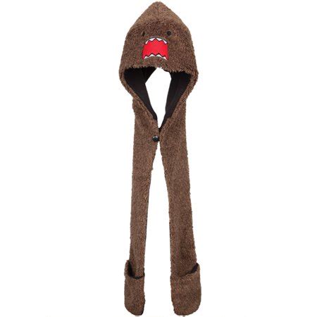 Domo - Face Plush Hat With Attached Mittens | Walmart Canada