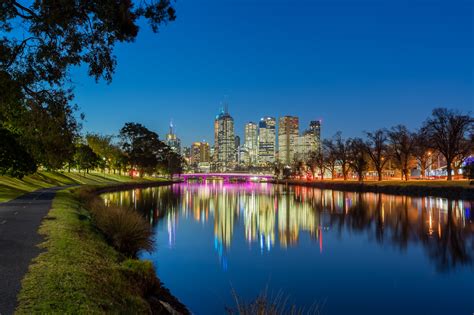 Melbourne Australia, Yarra River, Swan Street Bridge, Australia