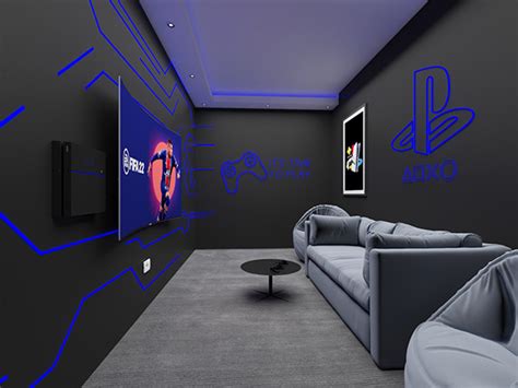 PlayStation Room on Behance