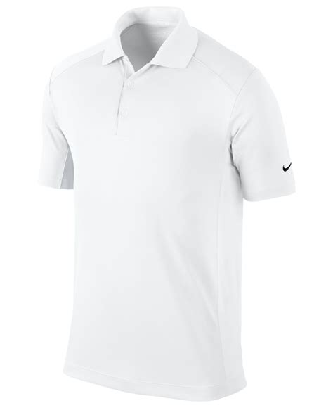 Nike Dri-fit Victory Golf Polo Shirt in White for Men | Lyst