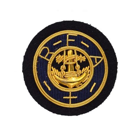 Genuine Royal Fleet Auxiliary Officer Organisation Insignia Royal Fleet ...