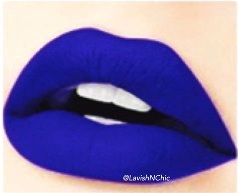 Royal Blue – Lavish ‘N Chic | Matte liquid lipstick, Blue lips, Blue lipstick