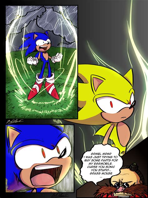 Super Sonic Transformation Redraw Nollid - Illustrations ART street