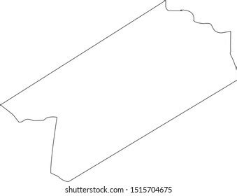 Sussex County Map State Virginia Stock Vector (Royalty Free) 1515704675 ...